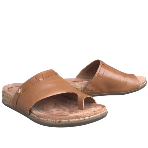 Vionic Leather Sandals - Picture 3 of 16